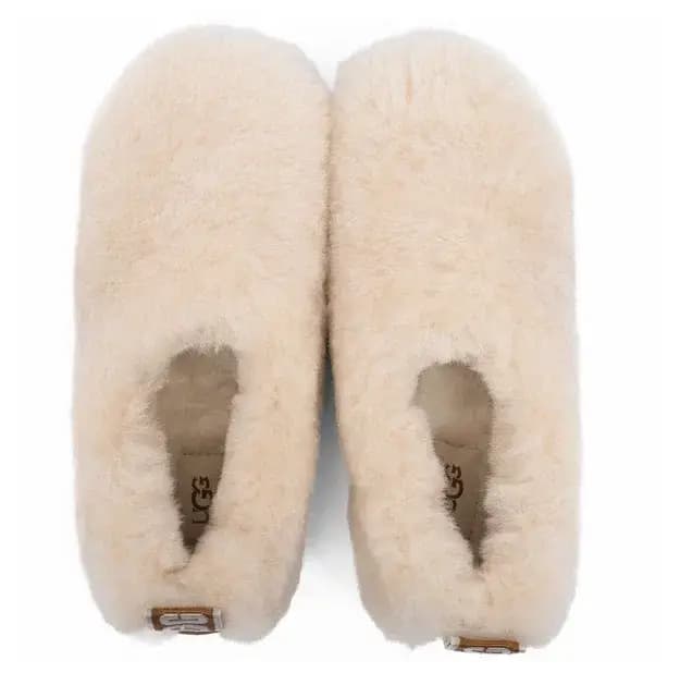 Ugg Hailey Fluff Slippers Бежевый — фото 4
