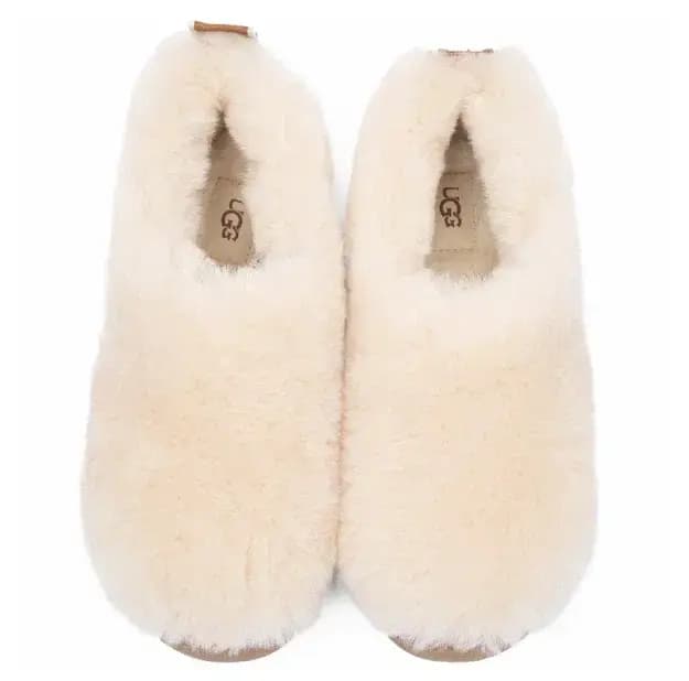 Ugg Hailey Fluff Slippers Бежевый — фото 2