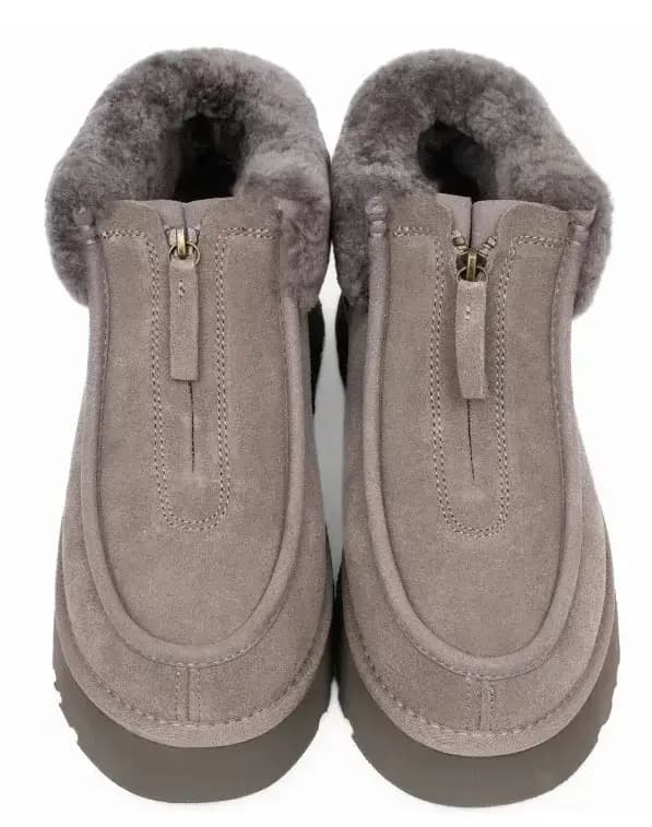 Ugg Funkette Suede Platform Серый — фото 4