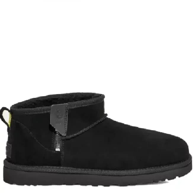 Ugg Ultra Mini ZIP Чёрный — фото 1