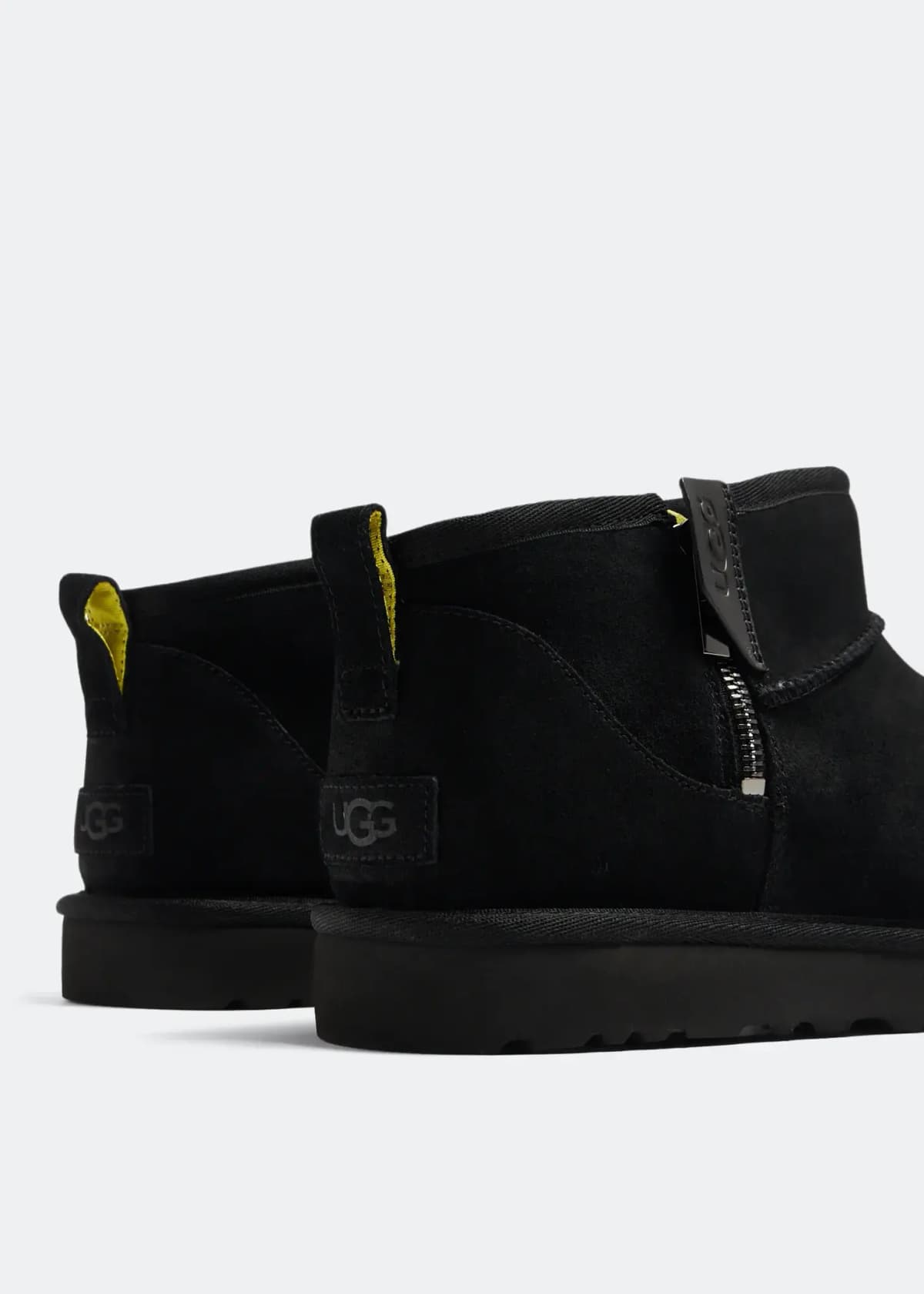 Ugg Ultra Mini ZIP Чёрный — фото 2