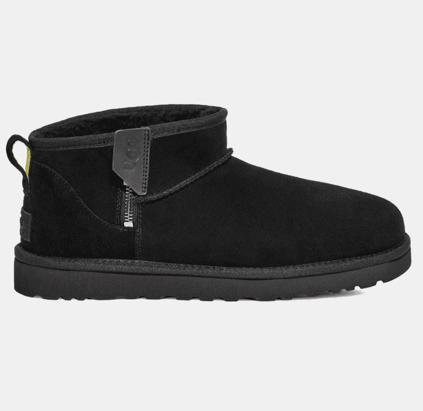 Ugg Ultra Mini ZIP Чёрный — фото 4