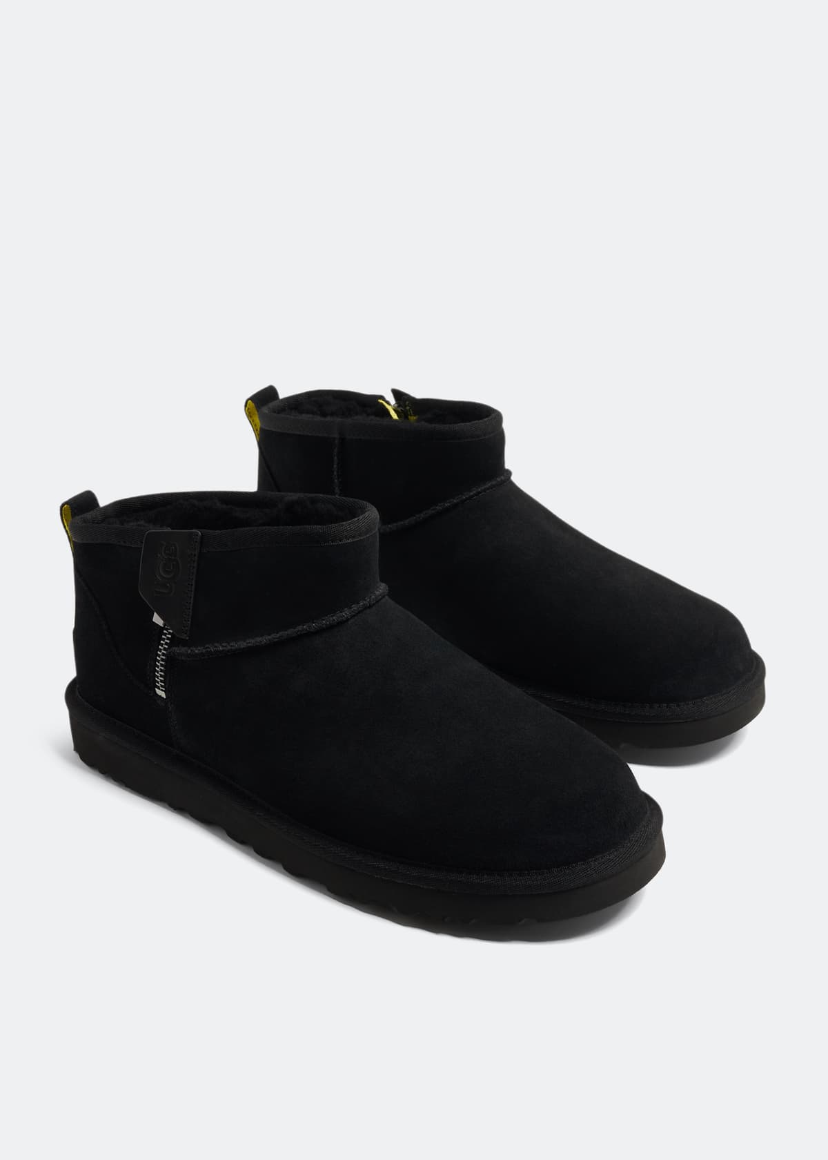 Ugg Ultra Mini ZIP Чёрный — фото 5