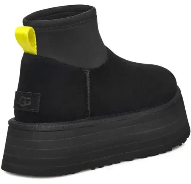 Ugg Classic Platform Dipper Mini Чёрный — фото 3