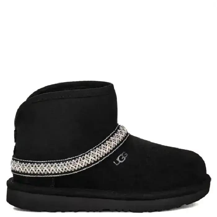Ugg Classic Mini Crescent Чёрный — фото 2