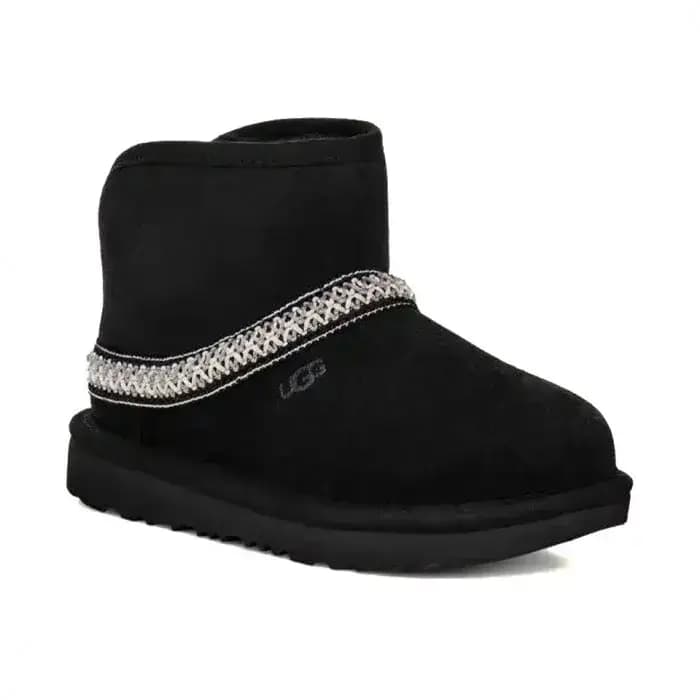 Ugg Classic Mini Crescent Чёрный — фото 3