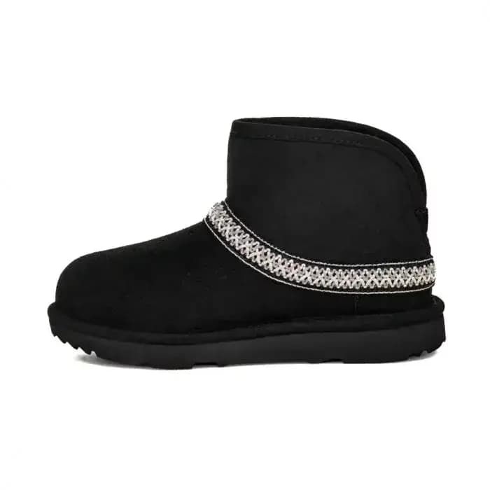 Ugg Classic Mini Crescent Чёрный — фото 4