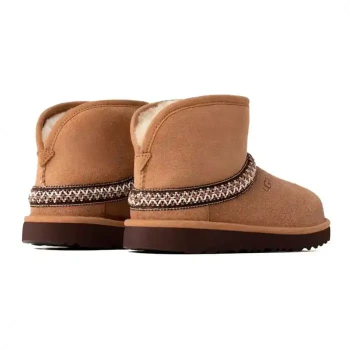 Ugg Classic Mini Crescent Коричневый — фото 2