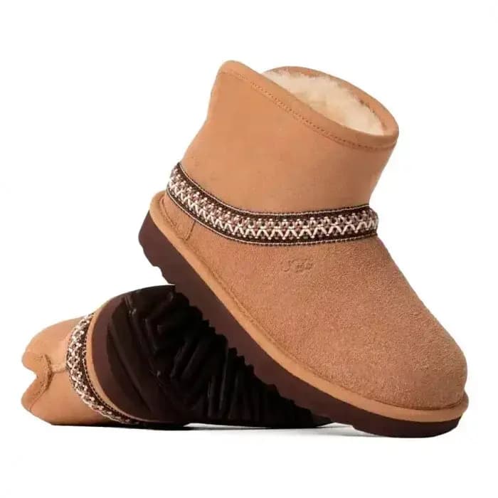 Ugg Classic Mini Crescent Коричневый — фото 3