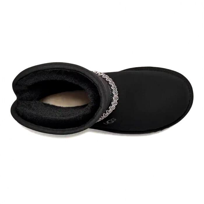 Ugg Classic Short Crescent Чёрный — фото 6