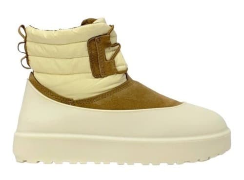 Угги UGG Men's Classic Mini Lace-Up Weather Серый — фото 1