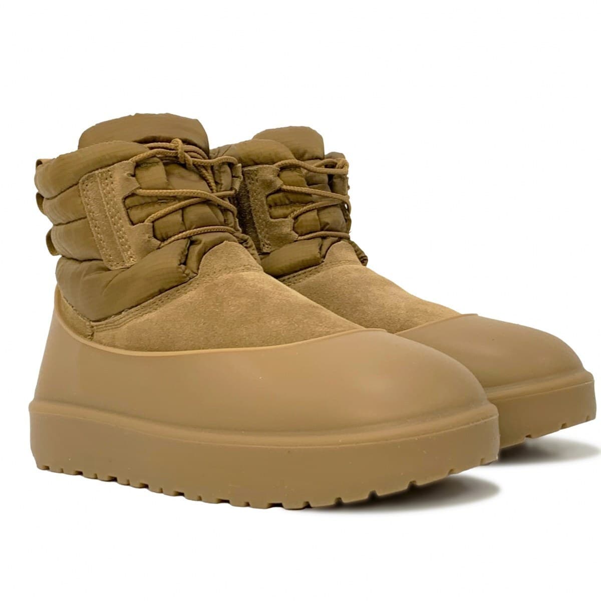 Угги UGG Men's Classic Mini Lace-Up Weather Коричневый — фото 4