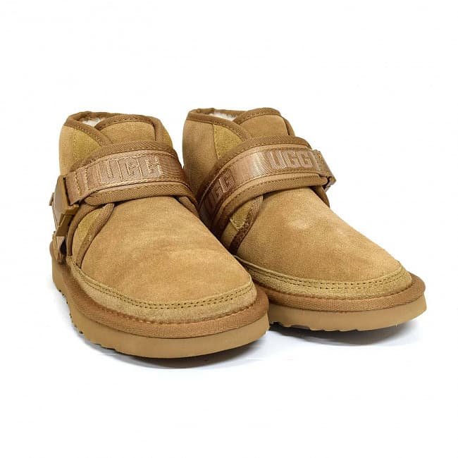 Ugg Kids Neumel Snapback Коричневый — фото 2