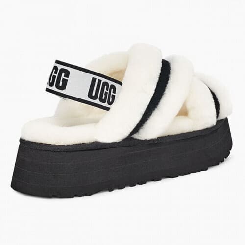 Тапочки Ugg disco color clide Белый — фото 4