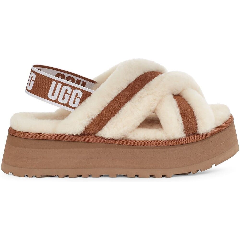 Тапочки Ugg Disco Color Коричневый — фото 1