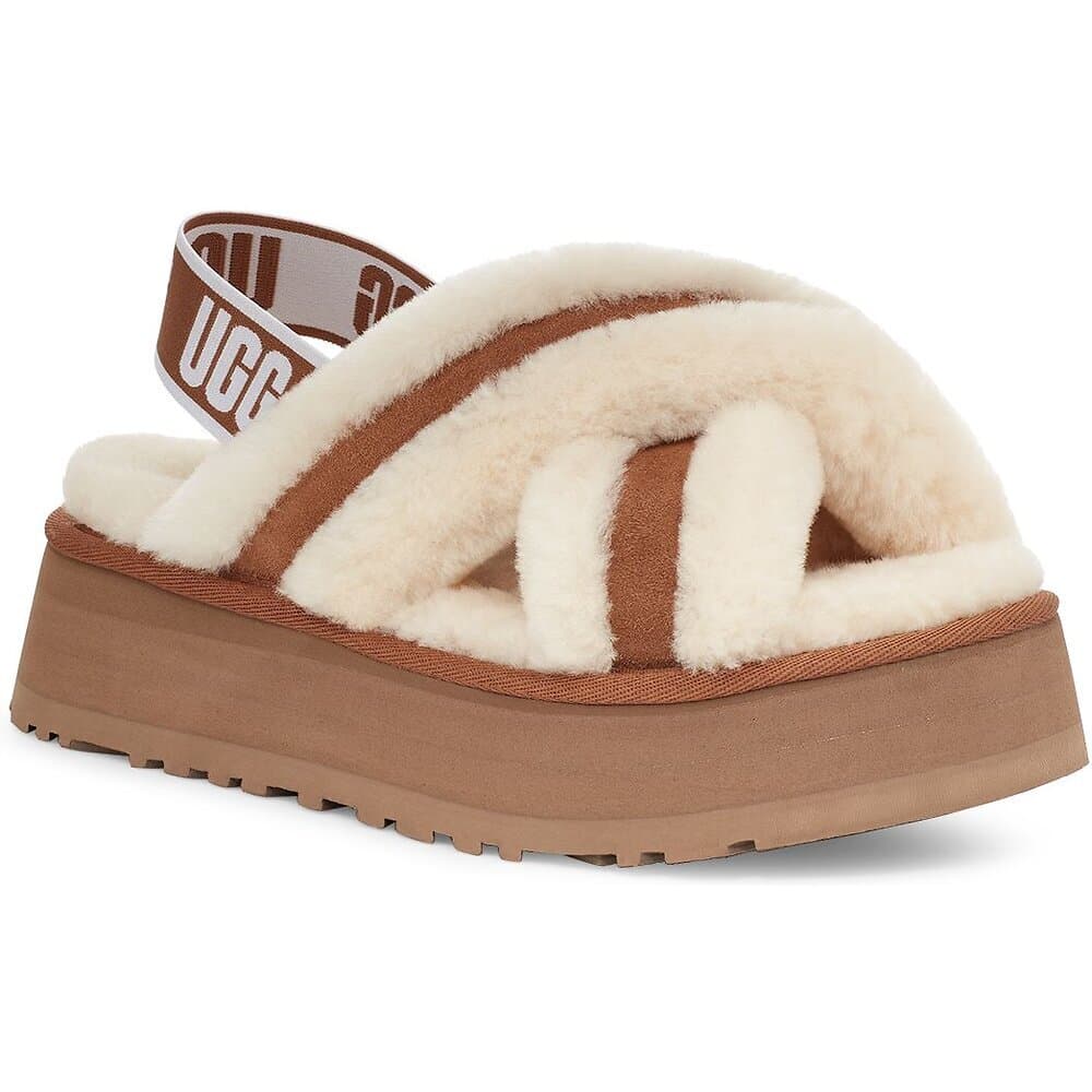 Тапочки Ugg Disco Color Коричневый — фото 2