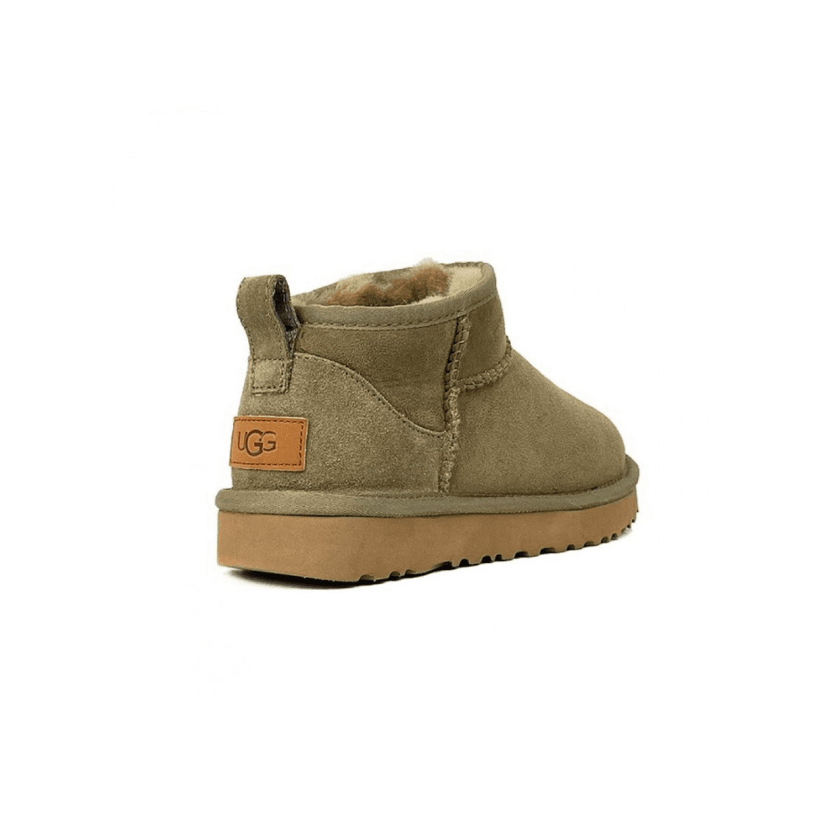 Угги Ugg Women's Classic Ultra Mini Хаки — фото 3