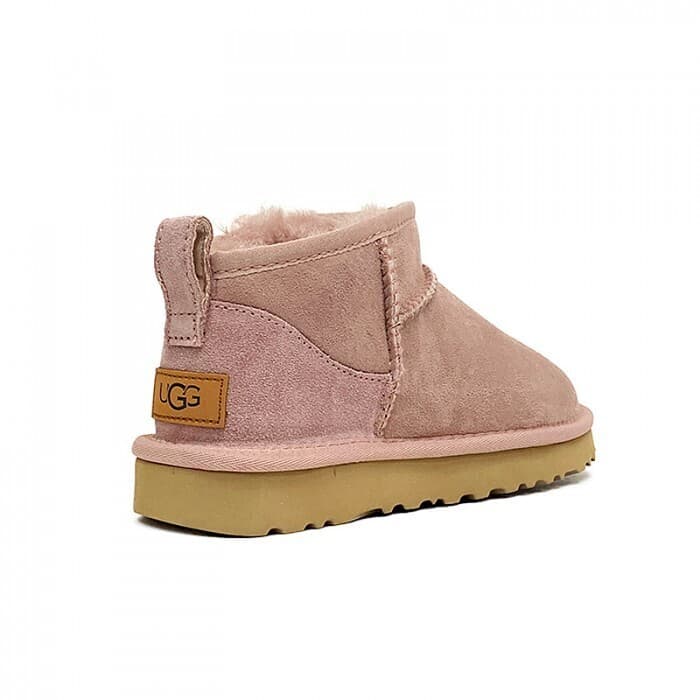 Угги Ugg Women's Classic Ultra Mini Розовый — фото 4