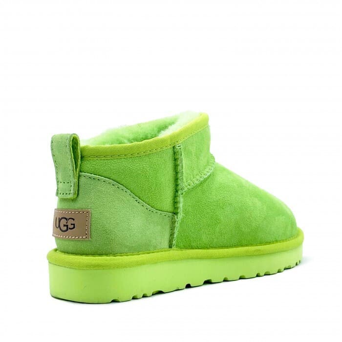 Угги Ugg Women's Classic Ultra Mini Зелёный — фото 3