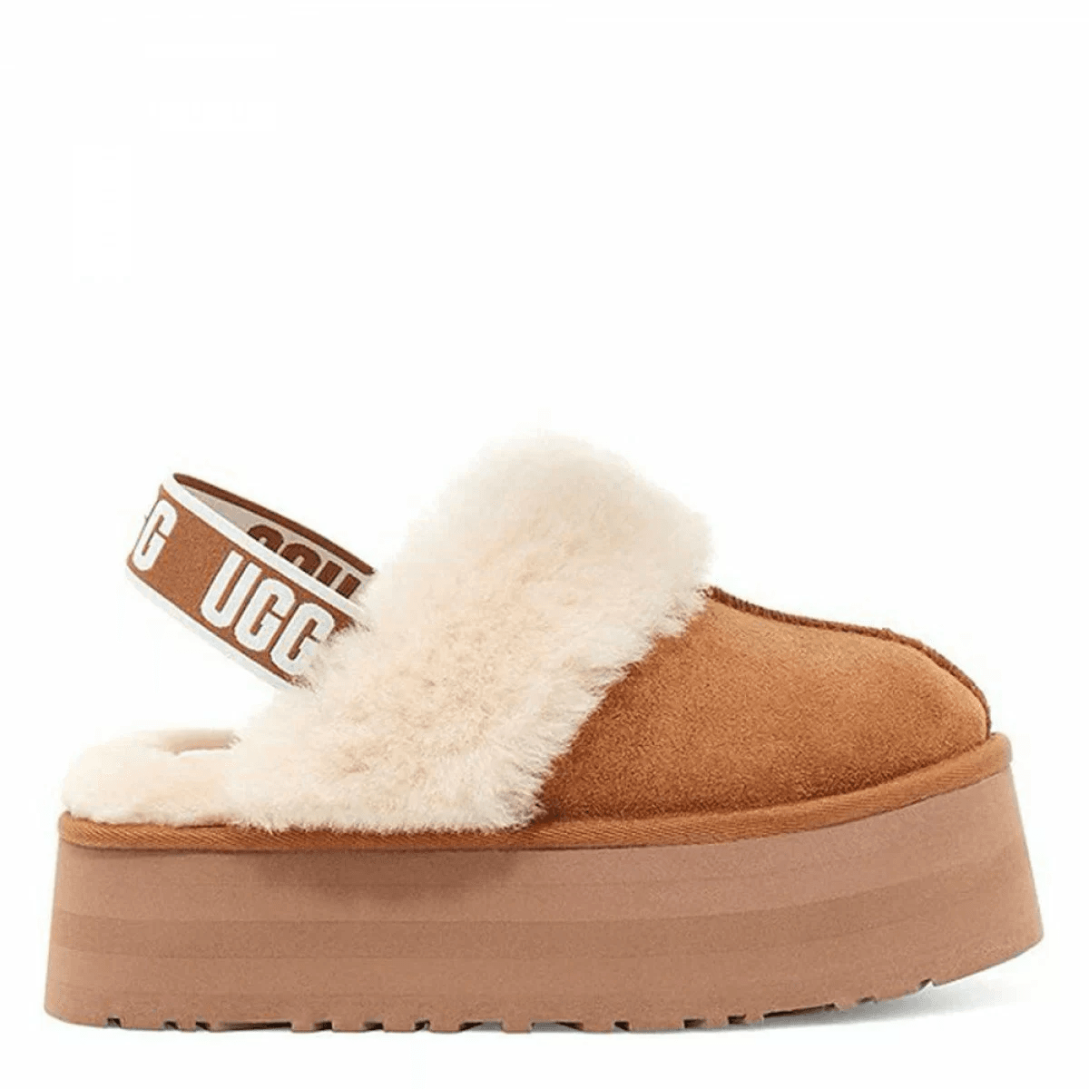 Ugg Funkette Suede Platform Коричневый — фото 1