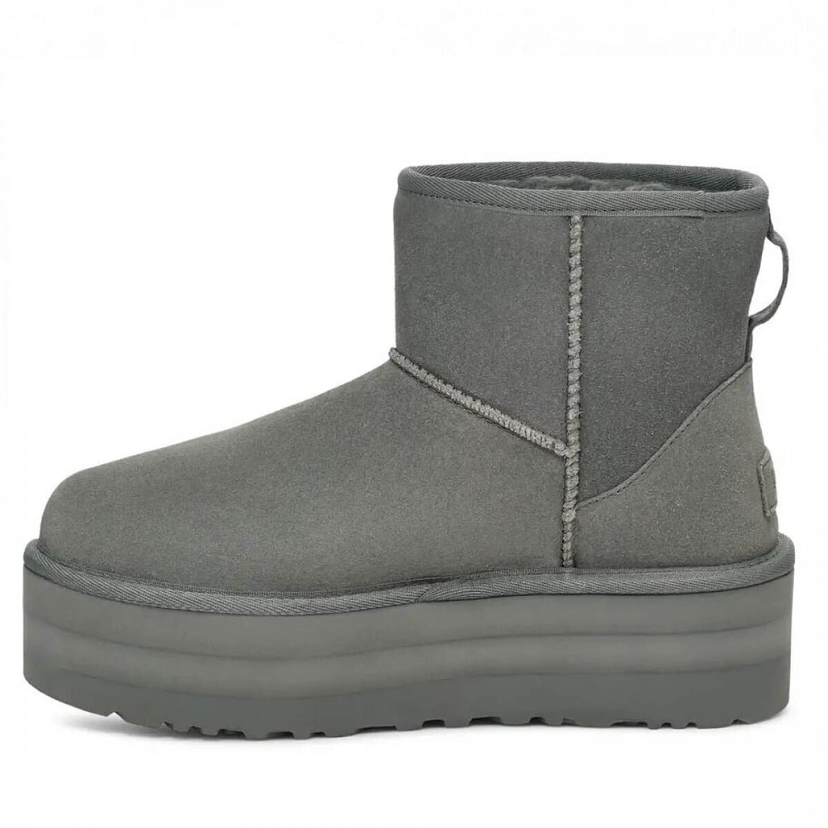 Угги UGG Classic Mini Platform Серый — фото 3