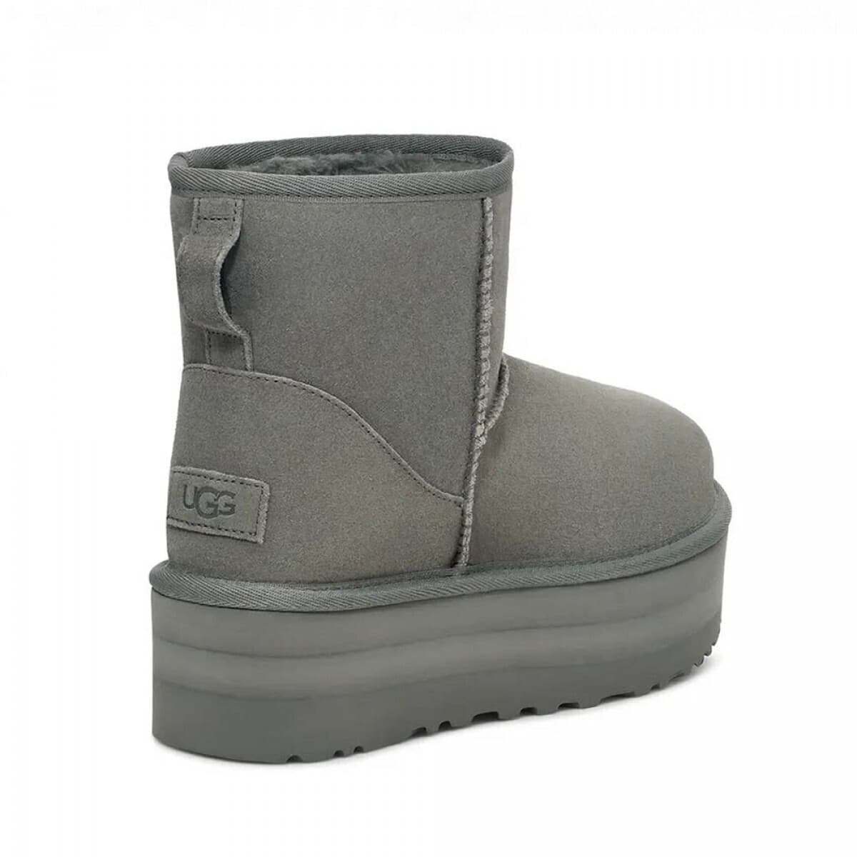 Угги UGG Classic Mini Platform Серый — фото 4