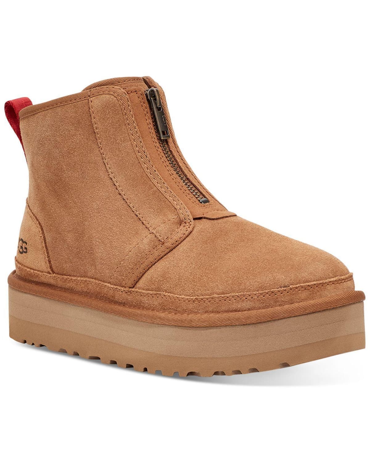 Ugg Neumel Platform Zip Ultra Коричневый — фото 5