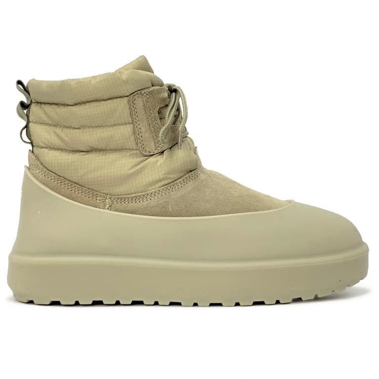 Угги UGG Classic Mini Lace-Up Weather Бежевый — фото 5