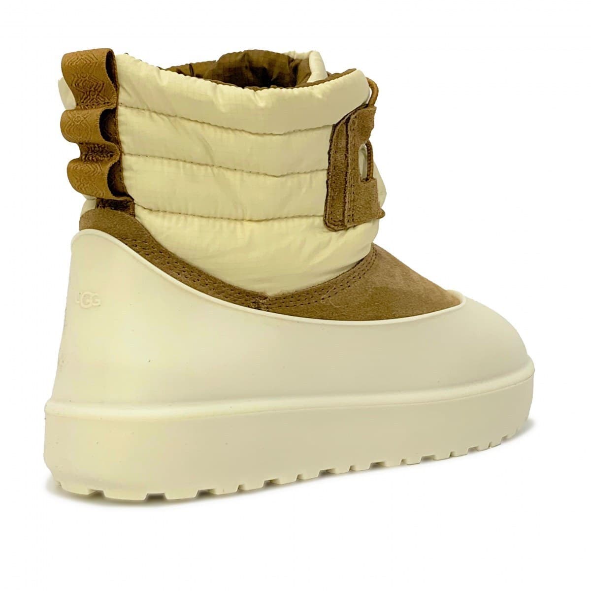 Угги UGG Classic Mini Lace-Up Weather Серый — фото 5
