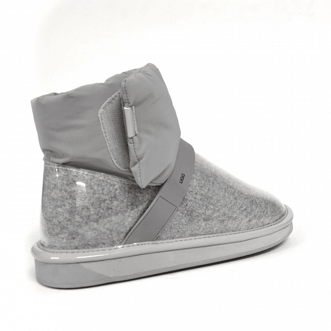 Угги Ugg Clear Quilty Boot Серый — фото 2