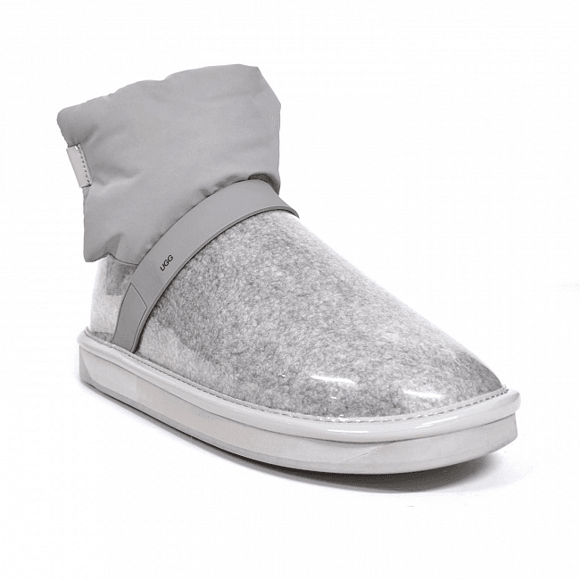 Угги Ugg Clear Quilty Boot Серый — фото 3