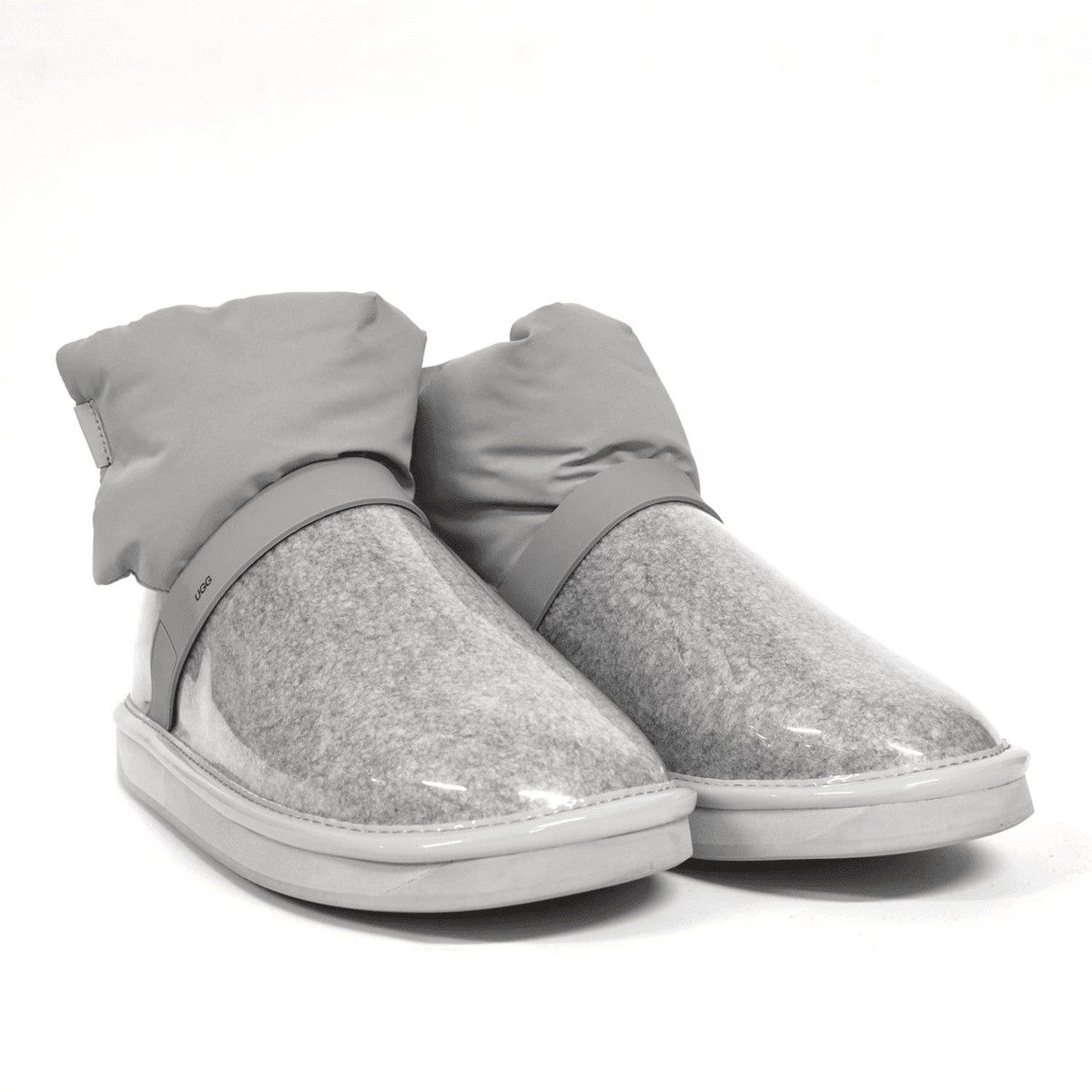 Угги Ugg Clear Quilty Boot Серый — фото 5
