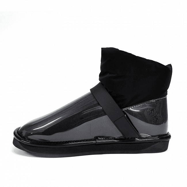 Угги Ugg Clear Quilty Boot Чёрный — фото 3