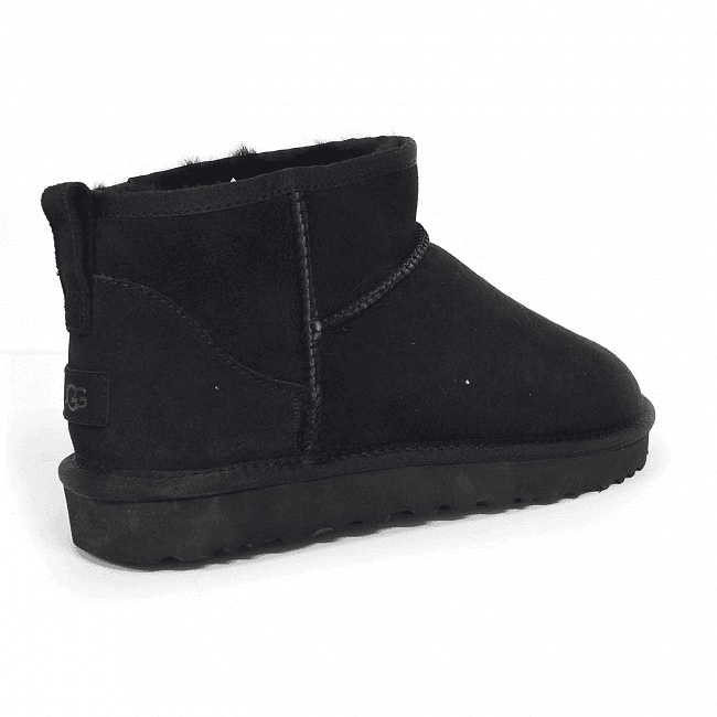 Угги Ugg Men's Classic Ultra Mini Чёрный — фото 3