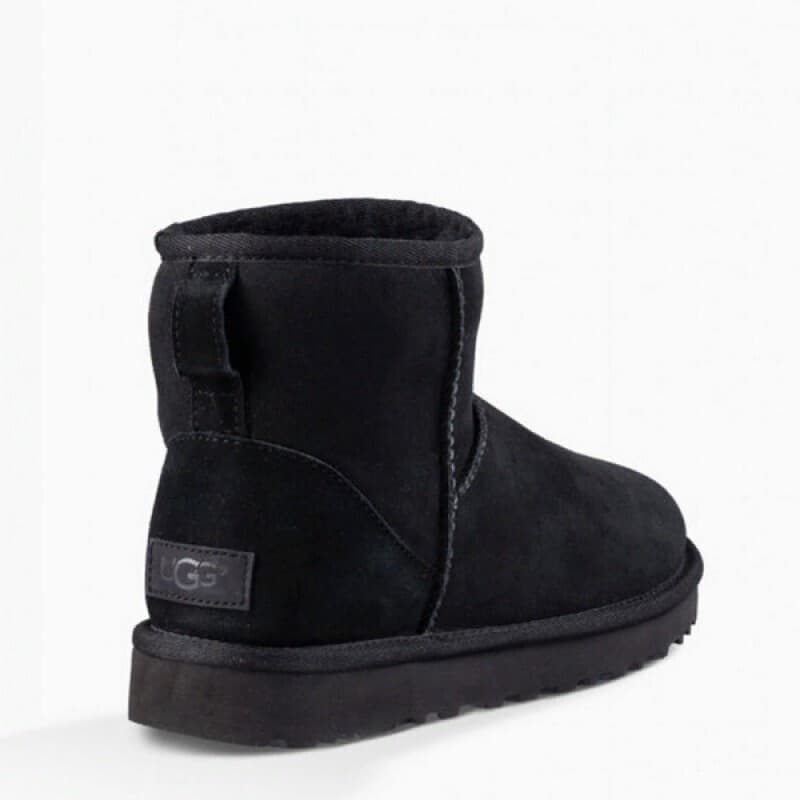 Угги Men's Mini Black II Чёрный — фото 3