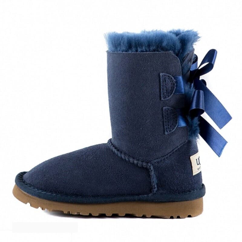 Угги Kids Bailey Bow Синий — фото 3