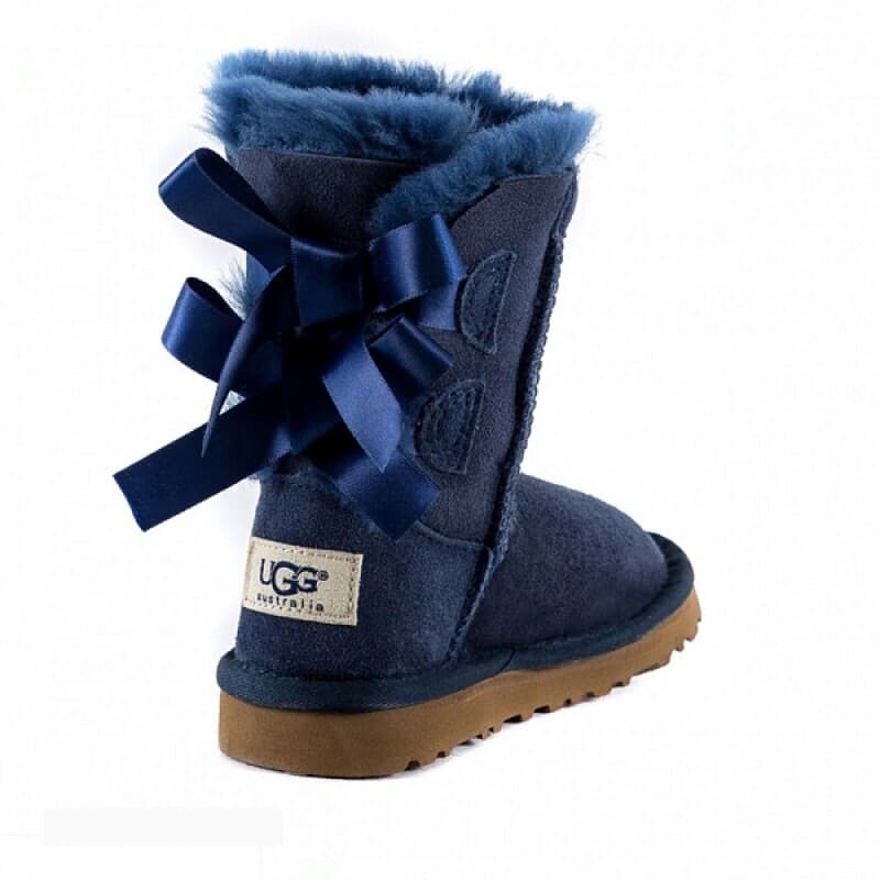 Угги Kids Bailey Bow Синий — фото 4
