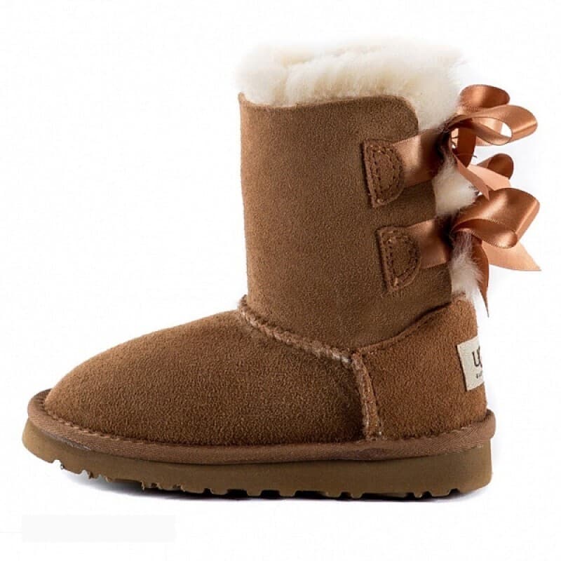 Угги Kids Bailey Bow Коричневый — фото 4