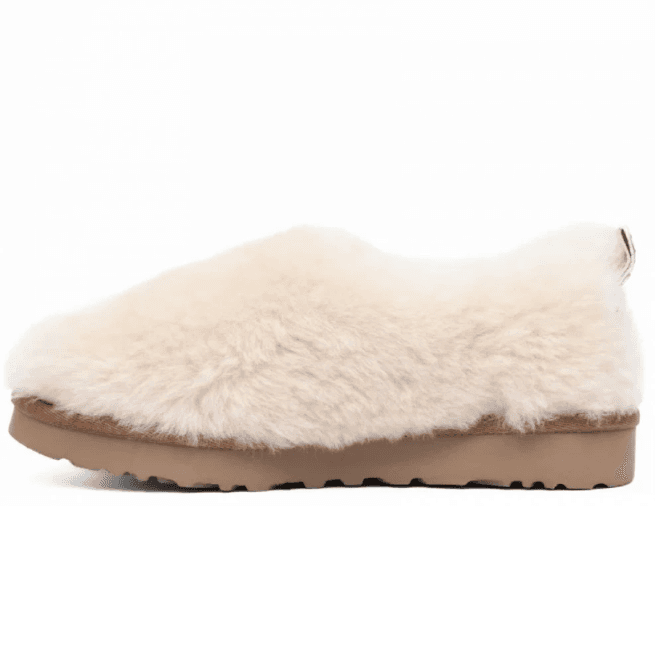UGG Hailey Fluff Slippers Бежевый — фото 2