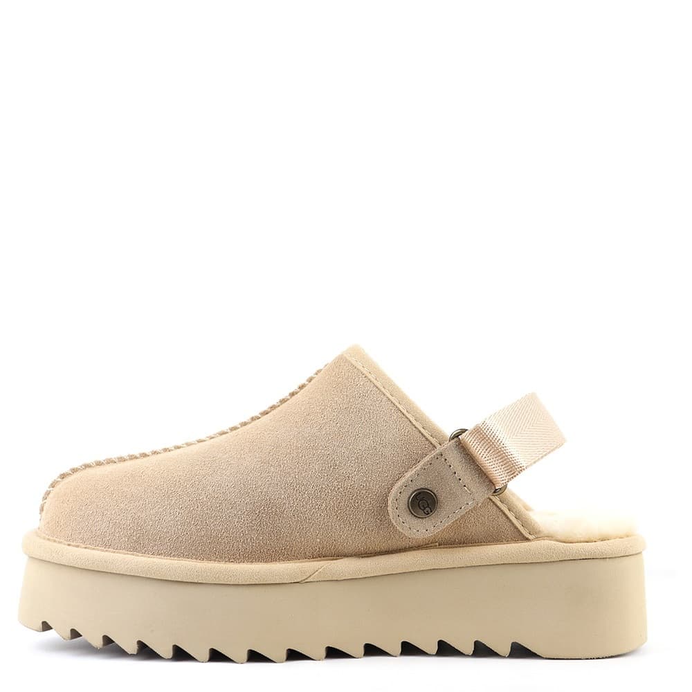 Goldenstar Clog Platform Бежевый — фото 3