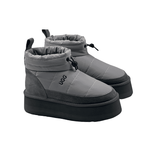 UGG Womens OBBA Platform Серый — фото 2