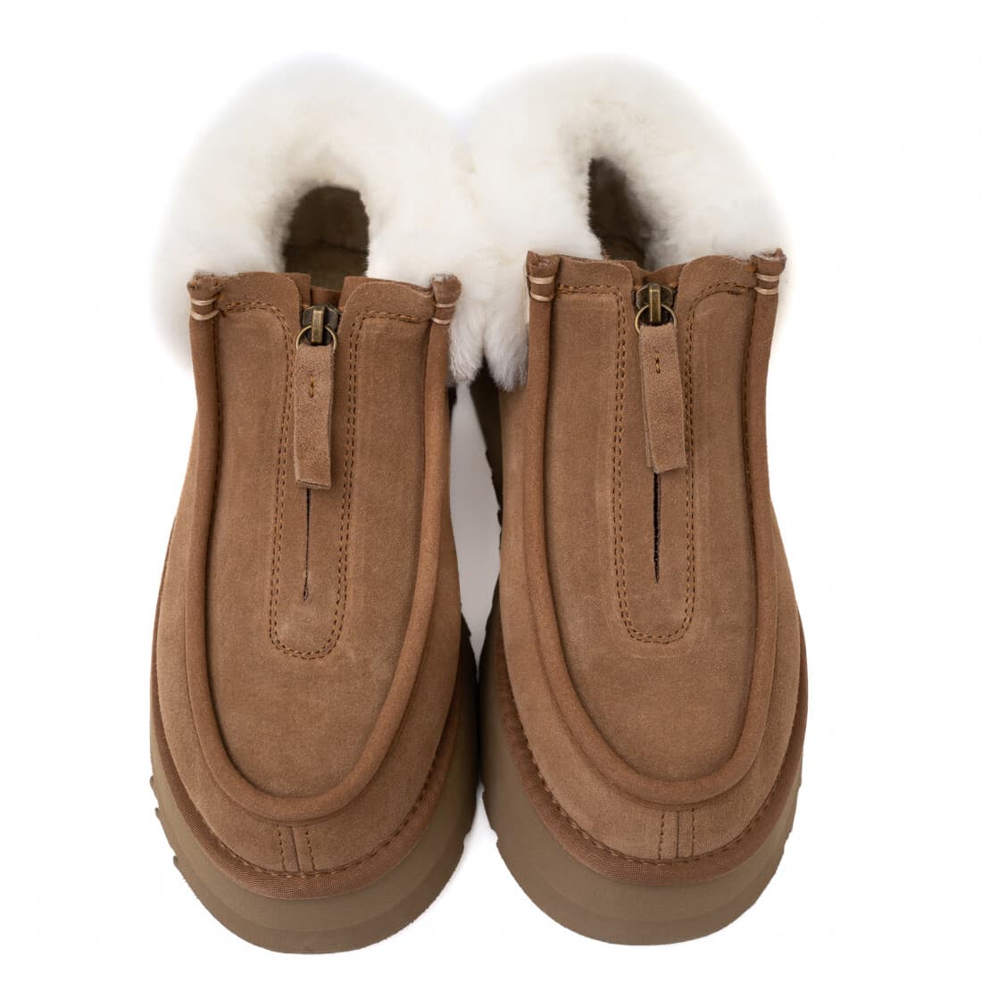 Funkette Platform Boots Коричневый — фото 3