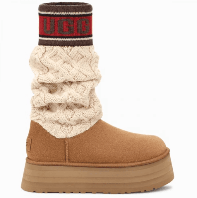 Classic Platform Sweater Letter Чёрный — фото 7