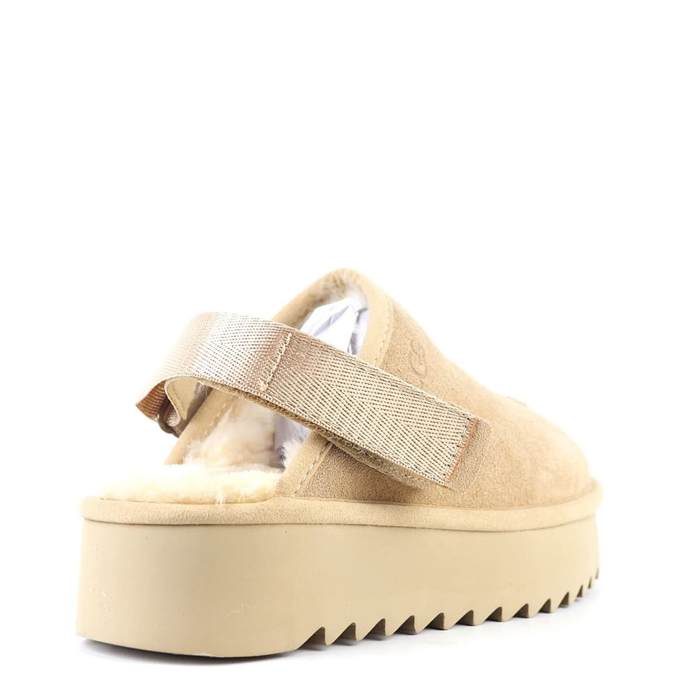 Goldenstar Clog Platform Бежевый — фото 2