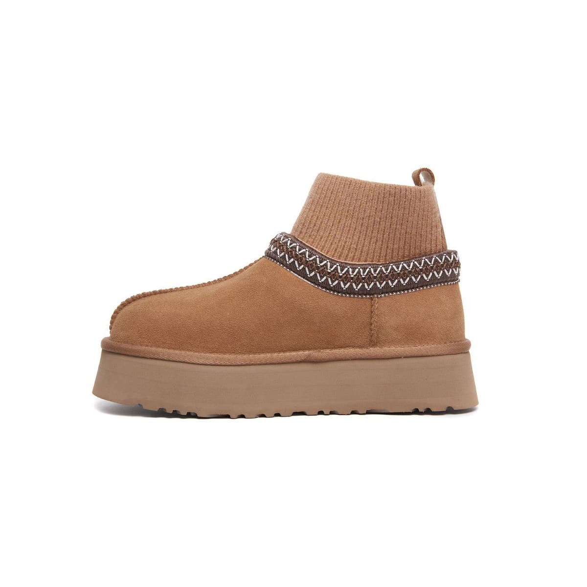 Tazz Platform Knit Коричневый — фото 4