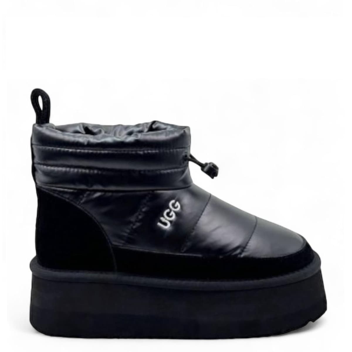 UGG Womens OBBA Platform Чёрный — фото 1