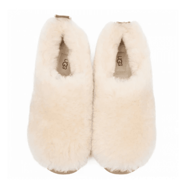 UGG Hailey Fluff Slippers Бежевый — фото 4
