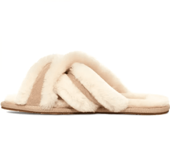 UGG Slippers Scuffita Бежевый — фото 4
