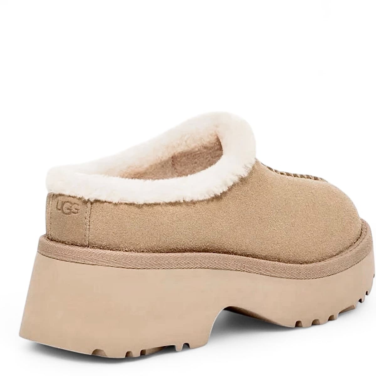 UGG New Heights Cozy Clog Бежевый — фото 3
