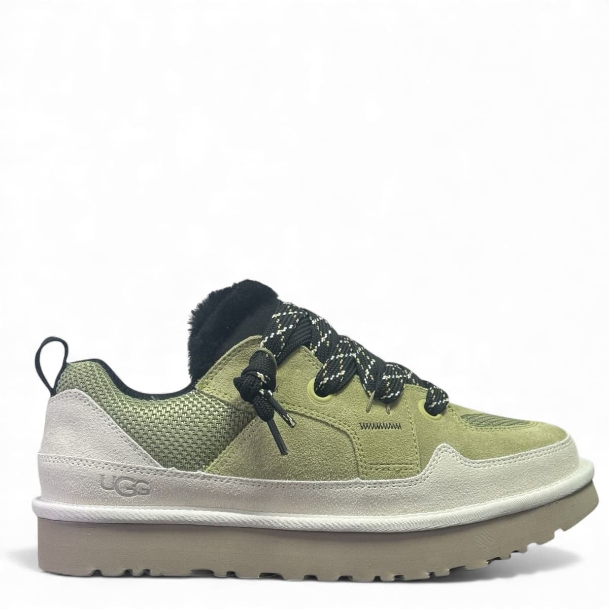 Low Trainer — Muted Brass